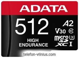 ADATA High Endurance 512Gb AUSDX512GUI3V30SHA2-RA1