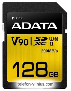 ADATA Premier ONE SDXC Class 10 UHS-II U3 128GB