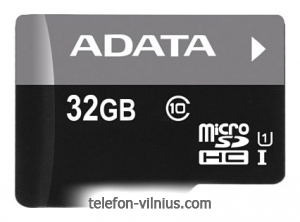 ADATA Premier microSDHC Class 10 UHS-I U1 32GB + SD adapter