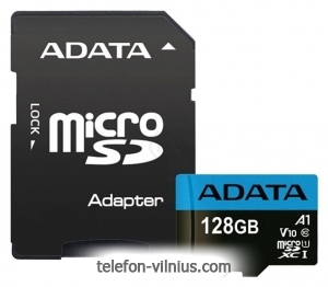 ADATA Premier microSDXC UHS-I U1 V10 A1 Class10 128GB + SD adapter