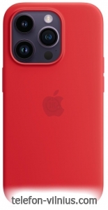 Apple MagSafe Silicone Case  iPhone 14 Pro (PRODUCT)RED