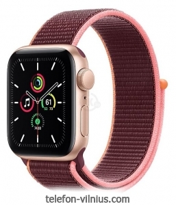 Apple Watch SE GPS 40mm Aluminum Case with Sport Loop