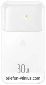 Baseus Comet Series Dual-Cable Digital Display Fast Charge Power Bank 30W 10000mAh