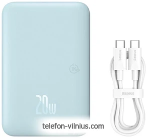 Baseus Magnetic Mini Air Wireless Fast Charge Power Bank 20W 10000mAh P10059001313-00