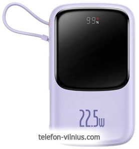 Baseus Qpow Pro Digital Display Fast Charge 22.5W 20000mAh