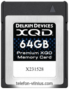 Delkin Devices Premium XQD 64GB