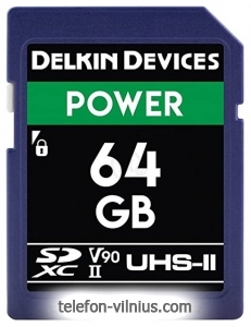 Delkin Devices SDXC Power UHS-II 64GB