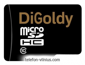 Digoldy microSDHC class 10 32GB + SD adapter