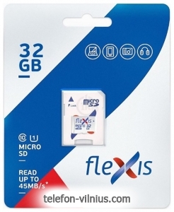 Flexis microSDHC 32GB Class 10 U1 FMSD032GU1