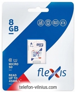 Flexis microSDHC 8GB Class 10 U1 FMSD008GU1A ( )