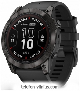 Garmin Fenix 7X PRO Sapphire Solar Titanium DLC (010-02778-11)