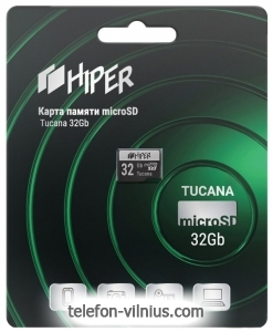 Hiper microSDHC 32GB Class 10 UHS-1 U3 HI-MSD32GU3V30