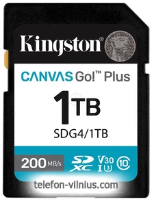 Kingston Canvas Go! Plus SDXC 1TB SDG4/1TB
