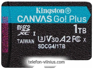 Kingston Canvas Go! microSDXC 1TB SDCG4/1TBSP
