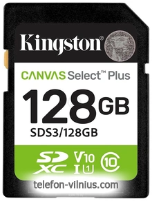 Kingston Canvas Select Plus SDXC 128GB SDS3/128GB