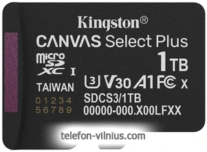 Kingston Canvas Select Plus microSDXC 1TB SDCS3/1TBSP