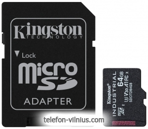 Kingston Industrial microSDHC SDCIT2/64GBSP 64GB