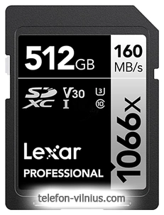 Lexar Professional 1066x SDXC LSD1066512G-BNNNG 512GB