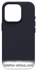 Magssory Eco Leather Case Blue  iPhone 16 Pro CLT028b