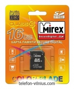 Mirex SDHC Class 10 16GB