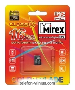 Mirex microSDHC Class 10 16GB