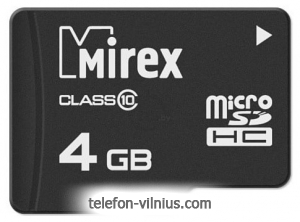 Mirex microSDHC 13612-MC10SD04 4GB