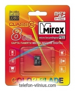 Mirex microSDHC Class 10 8GB