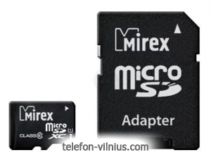 Mirex microSDXC Class 10 UHS-I 128GB + SD adapter