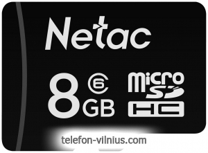 Netac P500 Standard microSDHC 8GB NT02P500STN-008G-N