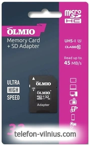 Olmio microSDHC 32GB UHS-I U1