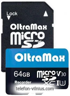 OltraMax Recorder microSDXC 64GB OM64GCSDXC10-U3-V30 ( )