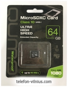 QUMO microSDXC QM64GMICSDXC10U1NA 64GB