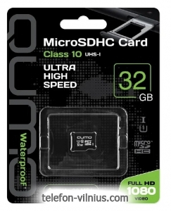 Qumo microSDHC class 10 UHS-I U1 32GB