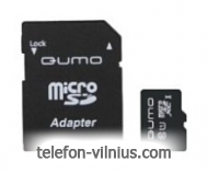 Qumo microSDXC Class 10 UHS Class 1 128GB + SD adapter