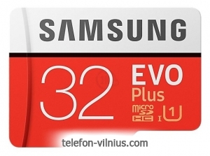 Samsung microSDHC EVO Plus 95MB/s 32GB + SD adapter