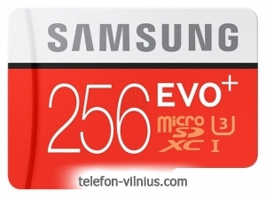 Samsung microSDXC EVO Plus 95MB/s 256GB + SD adapter