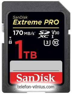 SanDisk Extreme PRO SDXC SDSDXXY-1T00-GN4IN 1TB