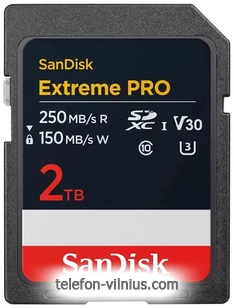 SanDisk Extreme PRO SDXC SDSDXXD-2T00-GN4IN 2TB