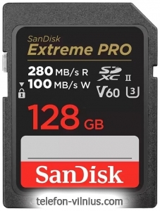 SanDisk Extreme PRO SDXC SDSDXEP-128G-GN4IN 128GB