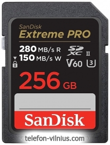 SanDisk Extreme PRO SDXC SDSDXEP-256G-GN4IN 256GB