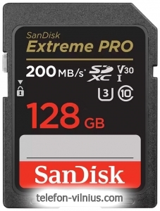 SanDisk Extreme PRO SDXC SDSDXXD-128G-GN4IN 128GB