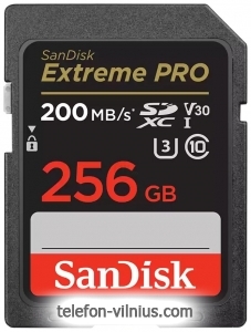 SanDisk Extreme PRO SDXC SDSDXXD-256G-GN4IN 256GB