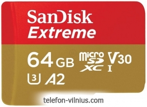 SanDisk Extreme SDSQXAH-064G-GN6GN microSDXC 64GB