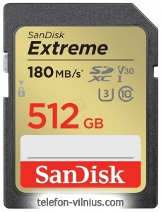 SanDisk Extreme SDXC SDSDXVV-512G-GNCIN 512GB