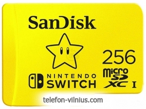 SanDisk For Nintendo Switch microSDXC SDSQXAO-256G-GN3ZN 256GB