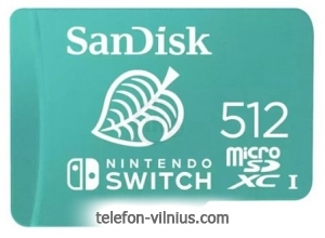 SanDisk For Nintendo Switch microSDXC SDSQXAO-512G-GN3ZN 512GB