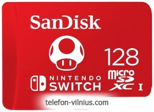 SanDisk For Nintendo Switch microSDXC SDSQXAO-128G-GNCZN 128GB