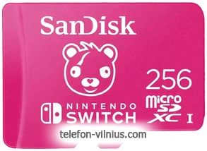 SanDisk Nintendo Switch Licensed Card Fortnite Edition microSDXC 256GB SDSQXAO-256G-GN6ZG