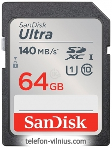 SanDisk Ultra SDXC SDSDUNB-064G-GN6IN 64GB