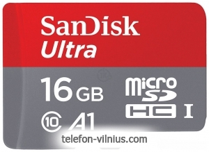 SanDisk Ultra microSDHC SDSQUAR-016G-GN6MN 16GB